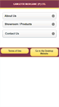 Mobile Screenshot of gangotriinorganic.com